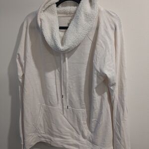 Tek Gear Off-White Cowl Neck Sweater